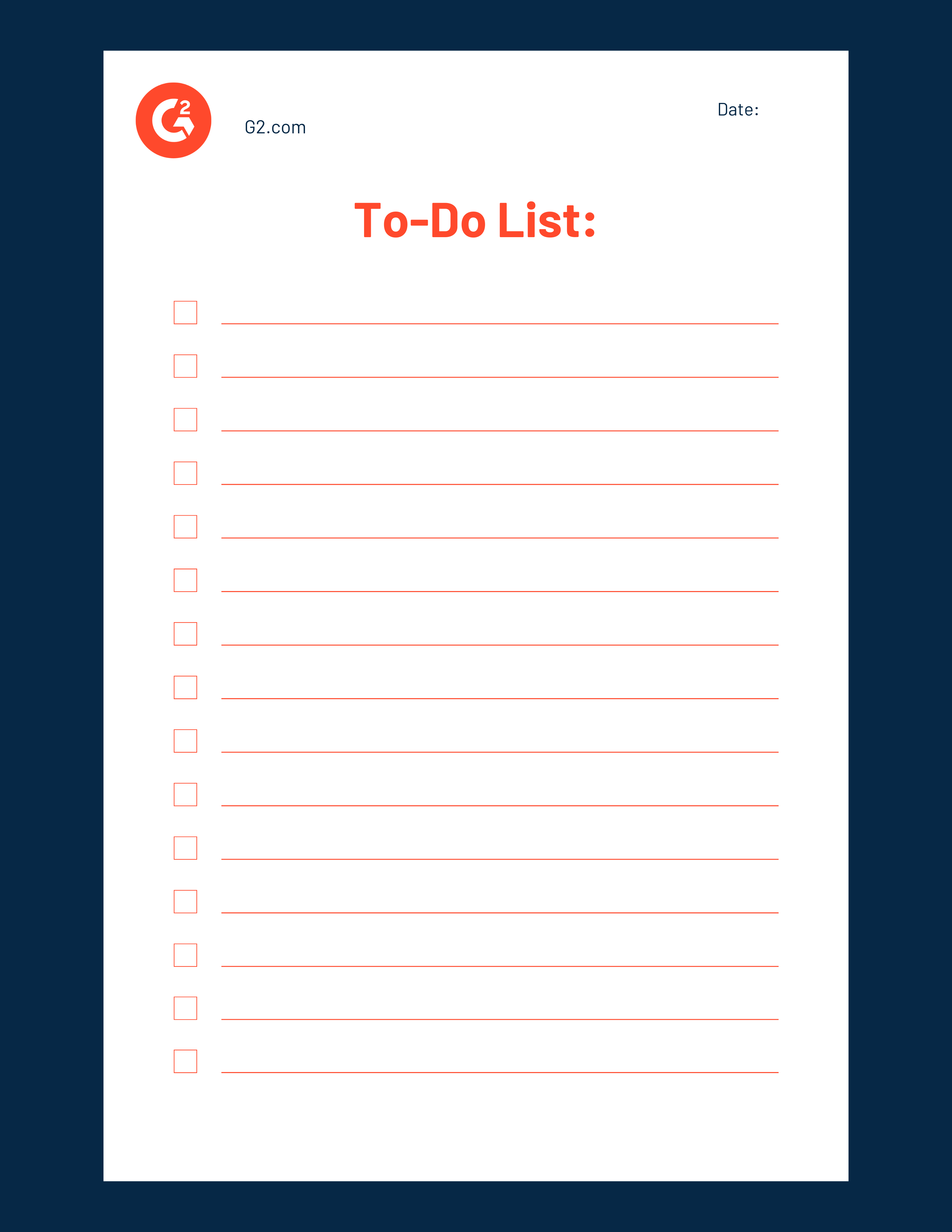ToDo Lists Technology Glossary Definitions G2
